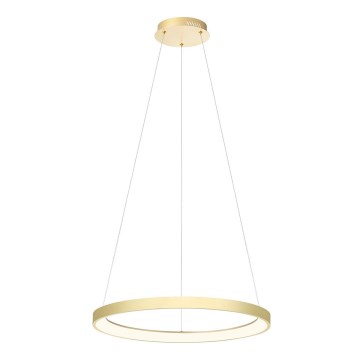 Redo 01-2673 - Светодиодная подвесная люстра с регулированием яркости ICONIC LED/50W/230V диаметр 58 см золотистый