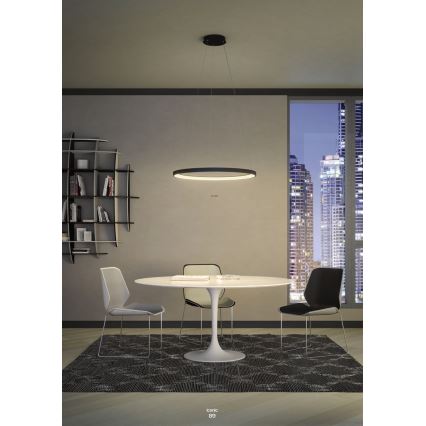 Redo 01-2673 - Светодиодная подвесная люстра с регулированием яркости ICONIC LED/50W/230V диаметр 58 см золотистый