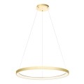 Redo 01-2676 - Светодиодная подвесная люстра с регулированием яркости ICONIC LED/60W/230V диаметр 78 см золотистый