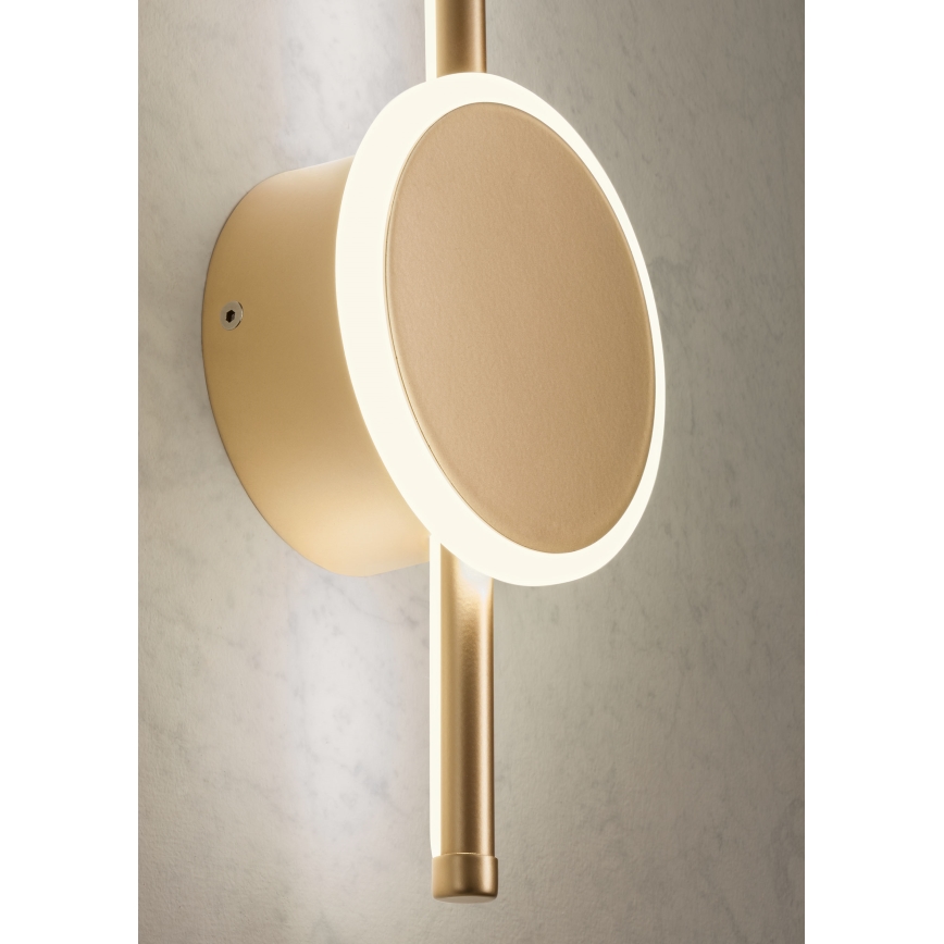 Redo 01-2700 - Светодиодный настенный светильник DIAZ LED/18W/230V CRI 90 золотистый