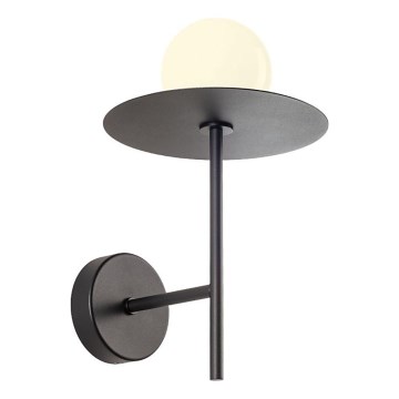 Redo 01-2726 - Настінна лампа PLATO 1xG9/10W/230V чорний