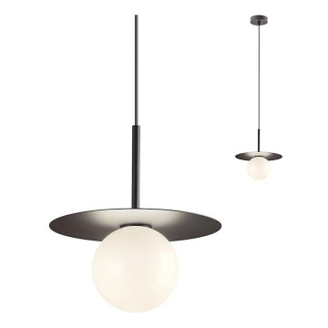 Redo 01-2728 - Подвесная люстра PLATO 1xG9/10W/230V диаметр 20 см черный