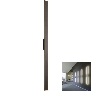 Redo 01-2771 - Светодиодный настенный светильник WAPI LED/30W/230V 119 см черный