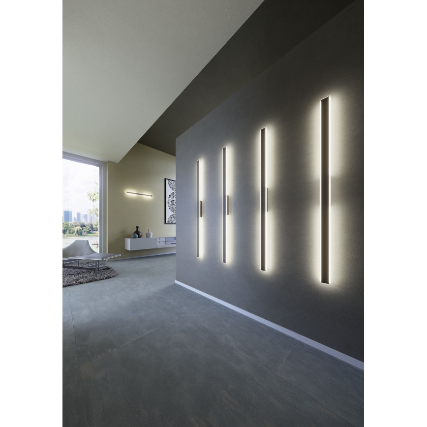 Redo 01-2771 - Светодиодный настенный светильник WAPI LED/30W/230V 119 см черный