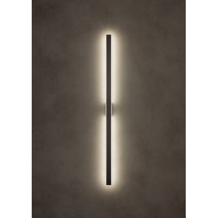 Redo 01-2771 - Светодиодный настенный светильник WAPI LED/30W/230V 119 см черный