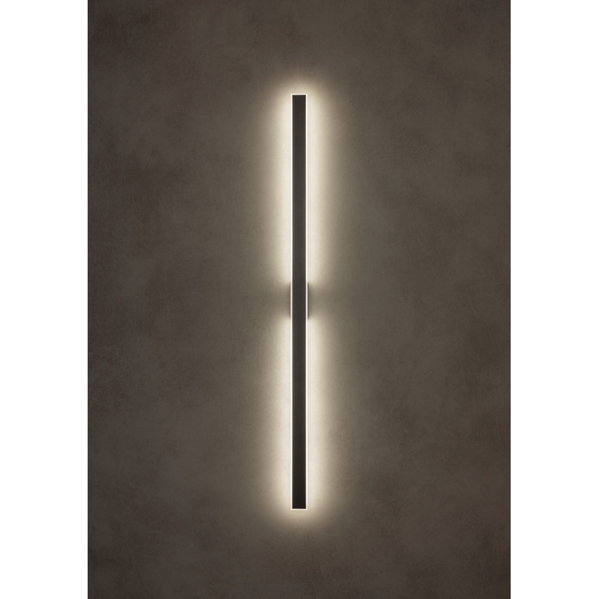 Redo 01-2771 - Светодиодный настенный светильник WAPI LED/30W/230V 119 см черный