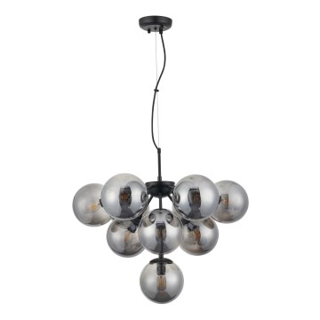 Redo 01-2941 - Подвесная люстра AGAPE 10xE14/28W/230V черный