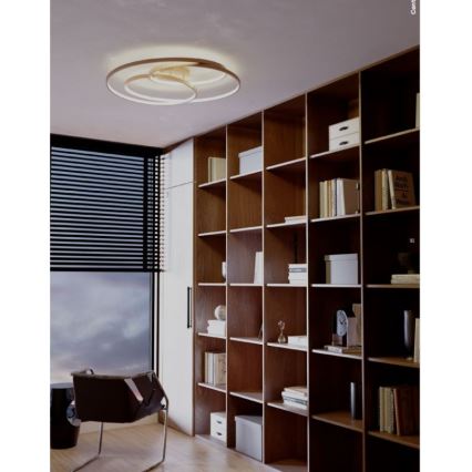 Redo 01-2973 - Светодиодный потолочный светильник CENTRIX LED/92W/230V бронзовый
