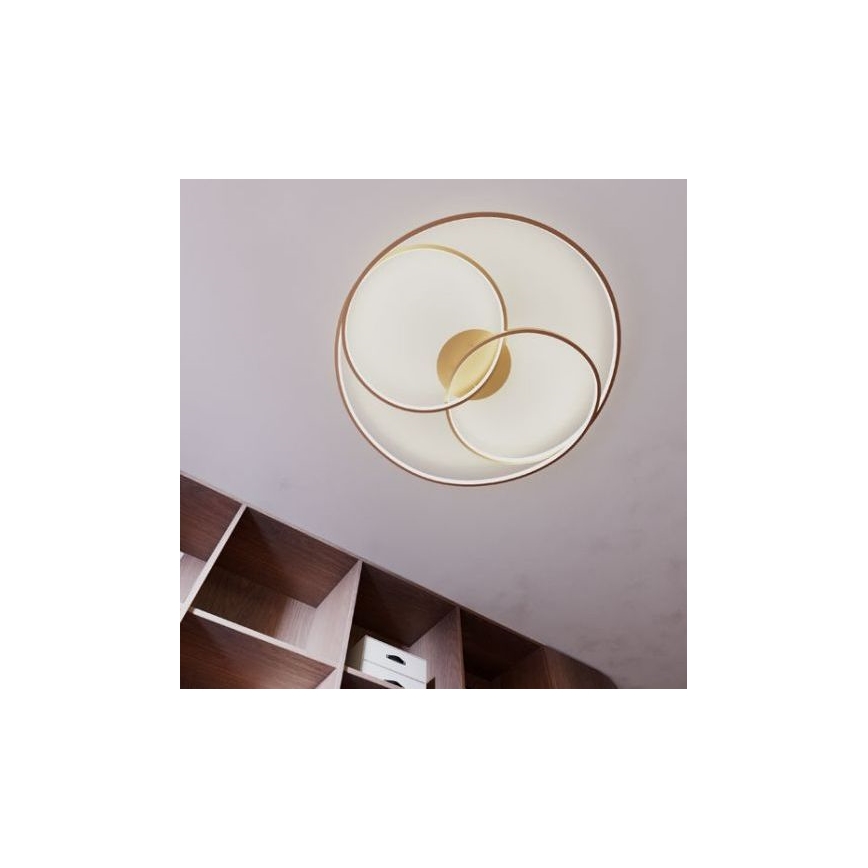 Redo 01-2973 - Светодиодный потолочный светильник CENTRIX LED/92W/230V бронзовый