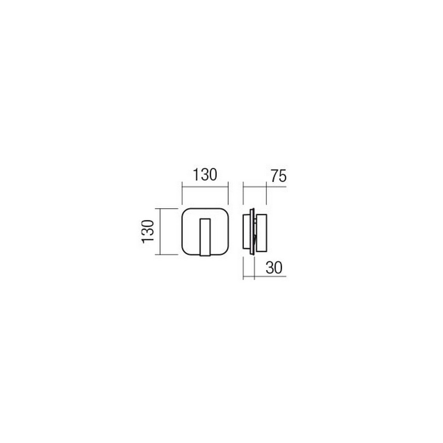 Redo 01-2977 - Настенный светильник QUDA LED/6W/230V + LED/3W 3000K CRI 90 USB золотой