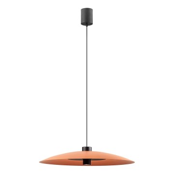 Redo 01-3020 - Светодиодная люстра на тросе LARS LED/14W/230V + LED/10W, диаметр 60 см, CRI 90, оранжевая