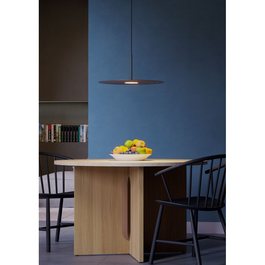 Redo 01-3047 - Подвесная LED-люстра LAKE LED/13W/230V CRI 90 Ø 50 см, черная