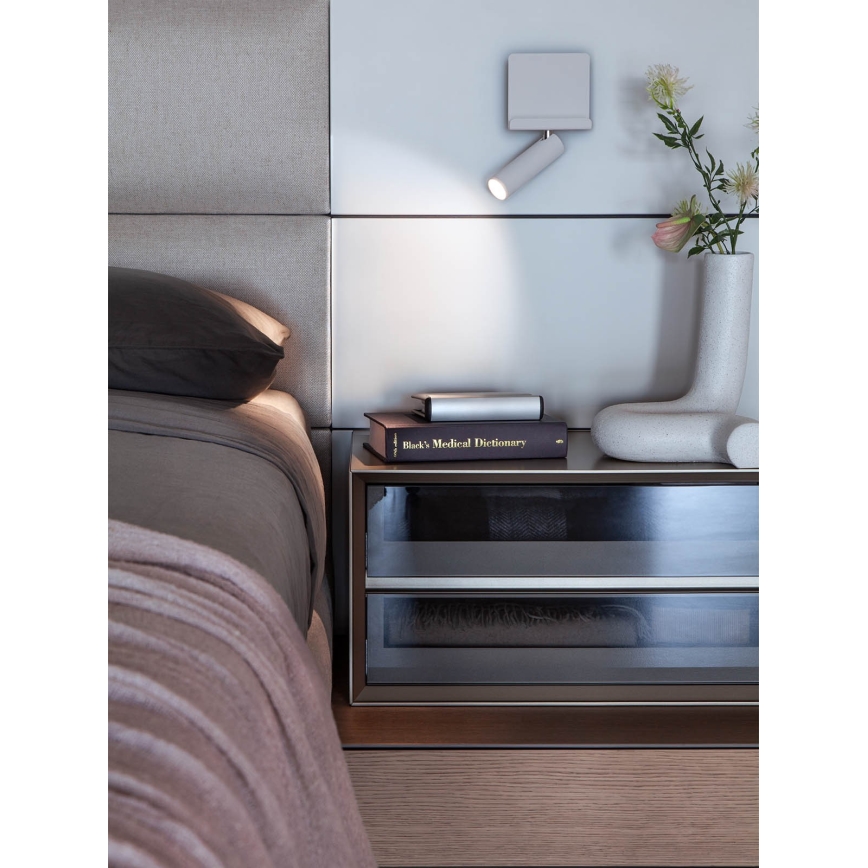 Redo 01-3083 - Світлодіодний настінний точковий світильник PANEL LED/3,5W/230V USB білий