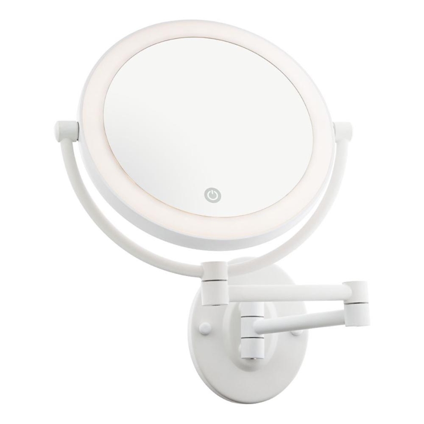 Redo 01-3087 - LED Сенсорне косметичне дзеркальце з регулюванням яскравості SELFIE LED/7W/230V 3000/4000/6000K білий
