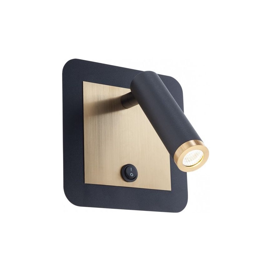 Redo 01-3092 - Світлодіодний настінний точковий світильник CLOSER LED/6W/230V чорний