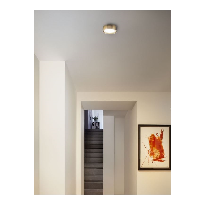 Redo 01-3097 - Светодиодный потолочный светильник PUNKT LED/6W/230V латунь