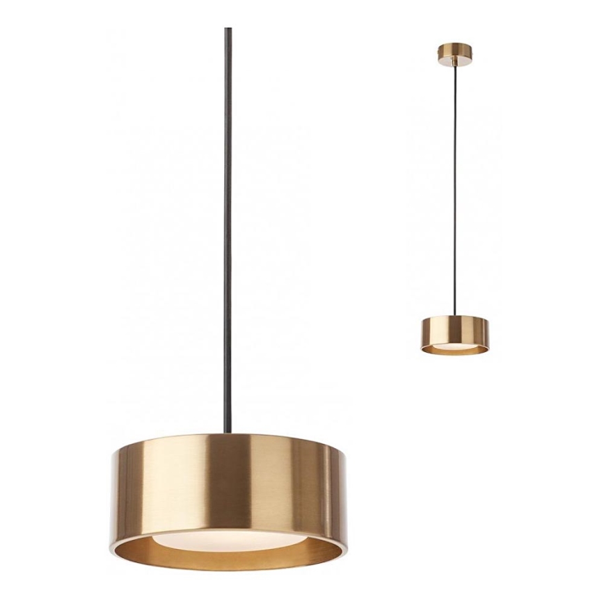 Redo 01-3100 - Светодиодная подвесная люстра PUNKT LED/6W/230V диаметр 15 см латунь