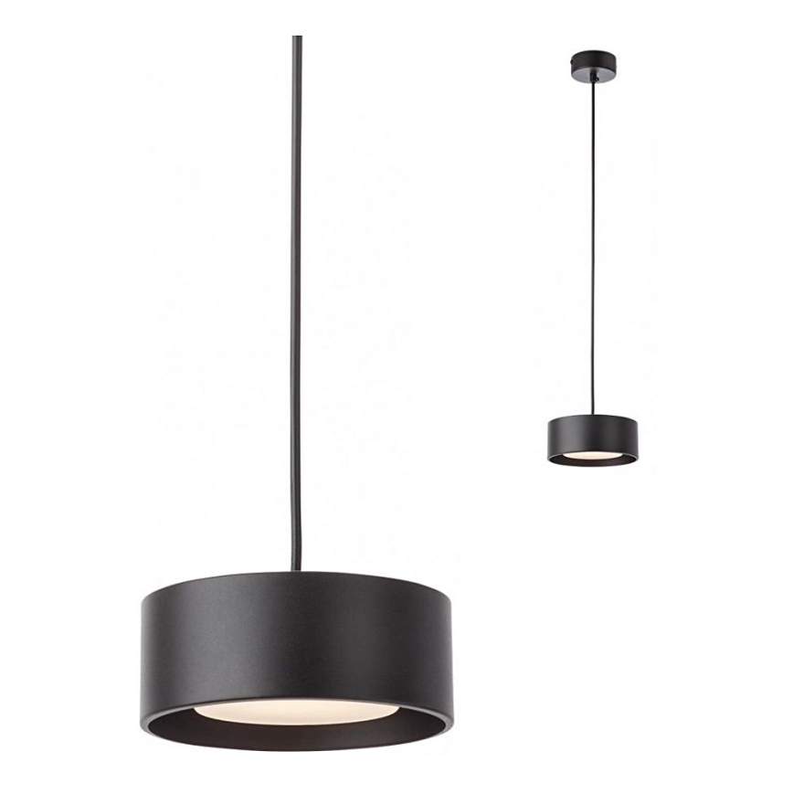 Redo 01-3101 - Светодиодная подвесная люстра PUNKT LED/6W/230V диаметр 15 см черный