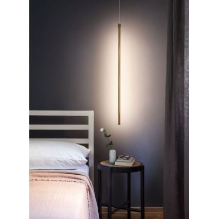 Redo 01-3115 - Светодиодная подвесная люстра TABOO LED/9W/230V латунь