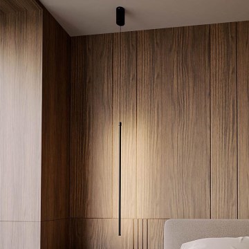 Redo 01-3116 - Світлодіодна підвісна люстра TABOO LED/9W/230V чорний