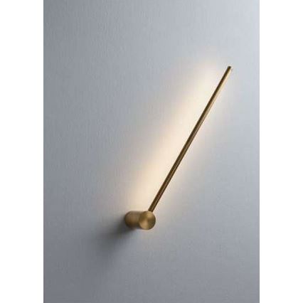Redo 01-3121 - Светодиодный настенный светильник TABOO LED/9W/230V латунь