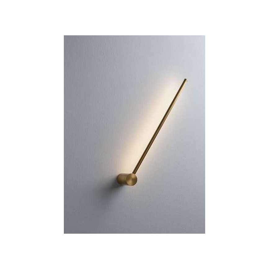 Redo 01-3121 - Светодиодный настенный светильник TABOO LED/9W/230V латунь