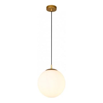 Redo 01-3153 - Подвесная люстра BOWLING 1xE27/42W/230V золотистый