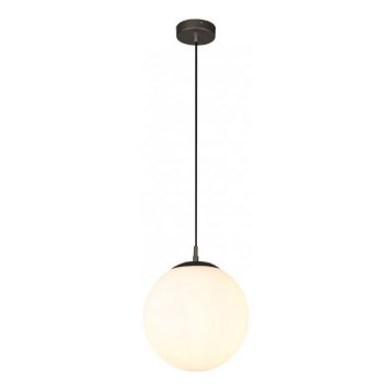 Redo 01-3154 - Подвесная люстра BOWLING 1xE27/42W/230V черный