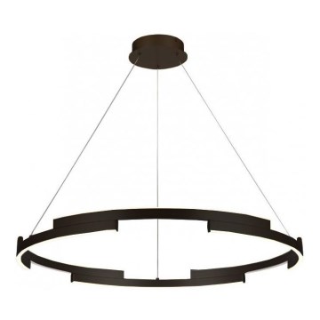 Redo 01-3176 - Светодиодная подвесная люстра с регулированием яркости CASTLE LED/45W/230V черный