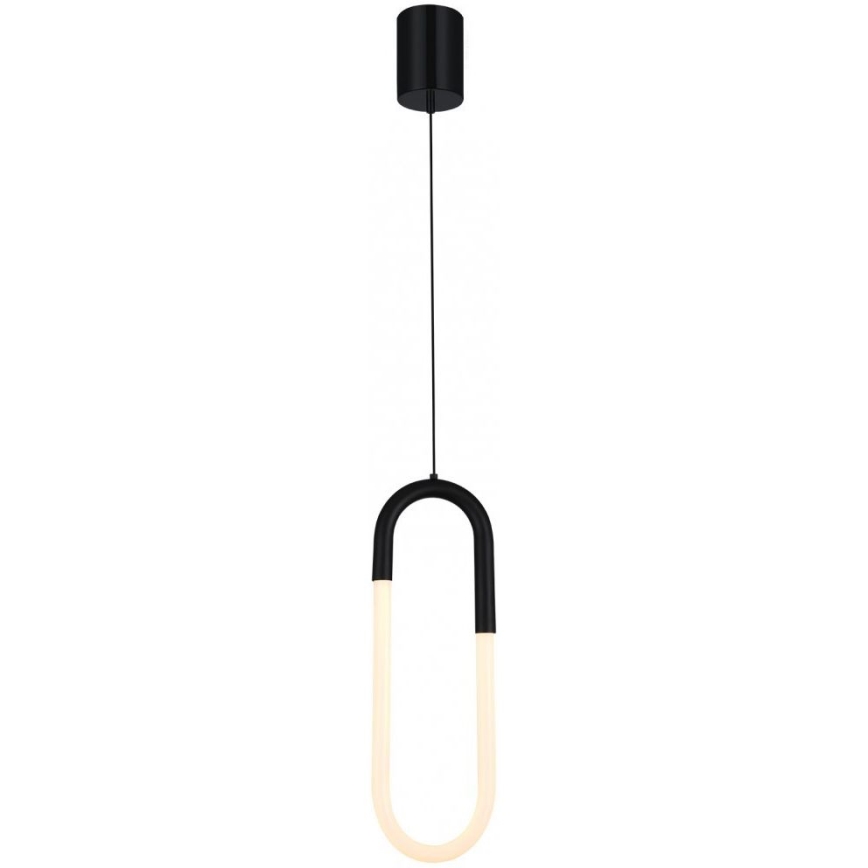 Redo 01-3184 - Світлодіодна підвісна люстра з регулюванням яскравості LATIUM LED/9W/230V чорний