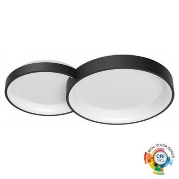 Redo 01-3372 - Светодиодный потолочный светильник с регулированием яркости COMBI LED/50W/230V 3000/4000/6000K CRI98 черный