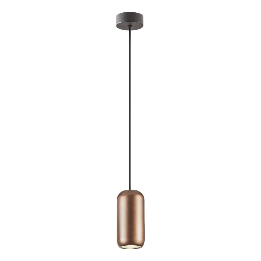 Redo 01-3476 - Подвесная люстра BOOM 1xGU10/10W/230V диаметр 7,6 см коричневый
