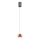 Redo 01-3548 - Светодиодная подвесная люстра AVES LED/12W/230V диаметр 9,6 см CRI 90 медный