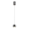 Redo 01-3550 - Світлодіодна підвісна люстра AVES LED/12W/230V діаметр 9,6 см CRI 90 чорний