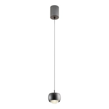 Redo 01-3550 - Світлодіодна підвісна люстра AVES LED/12W/230V діаметр 9,6 см CRI 90 чорний