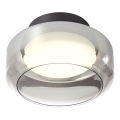 Redo 01-3588 - Стельовий LED світильник SOLERA LED/18W/230V діаметр 25 см CRI 93 3000/4000K сірий