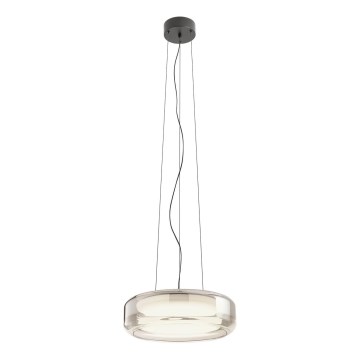 Redo 01-3592 - Світлодіодна підвісна люстра SOLERA LED/36W/230V діаметр 45 см CRI 93 3000/4000K сірий