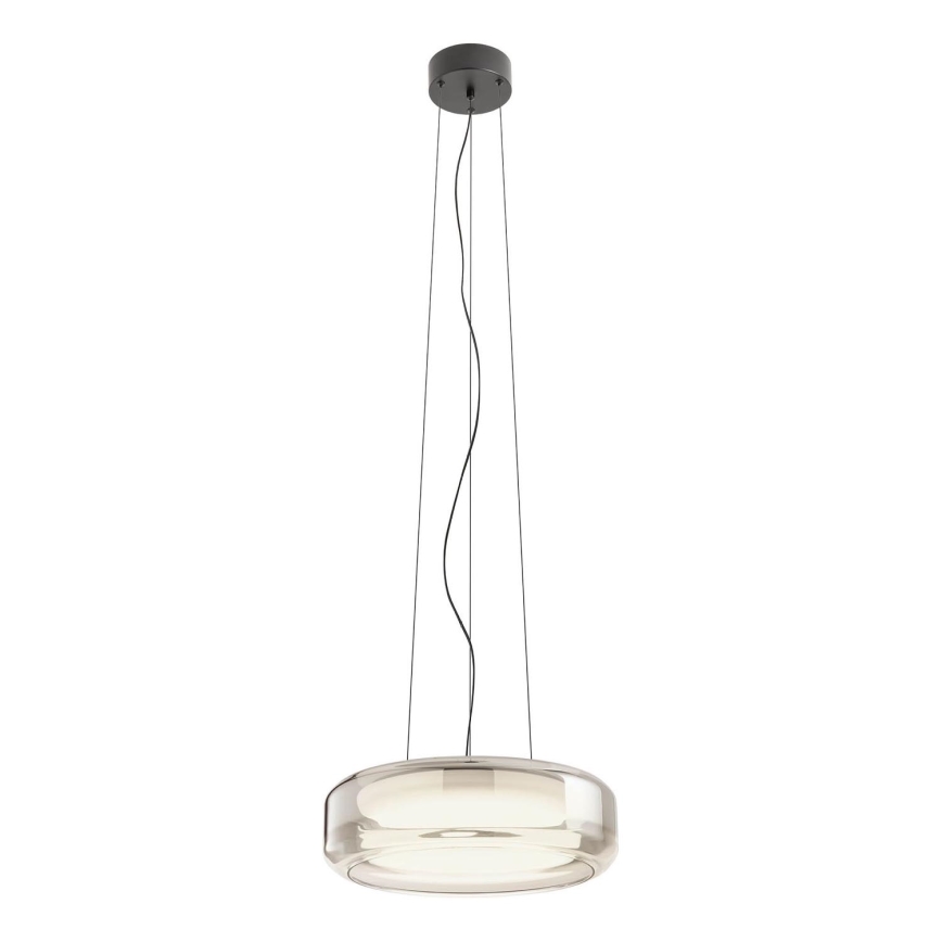 Redo 01-3592 - Світлодіодна підвісна люстра SOLERA LED/36W/230V діаметр 45 см CRI 93 3000/4000K сірий