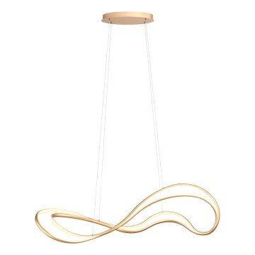 Redo 01-3598 - диммируемая LED-люстра на подвесном тросе TEMPEST LED/58W/230V, золотая