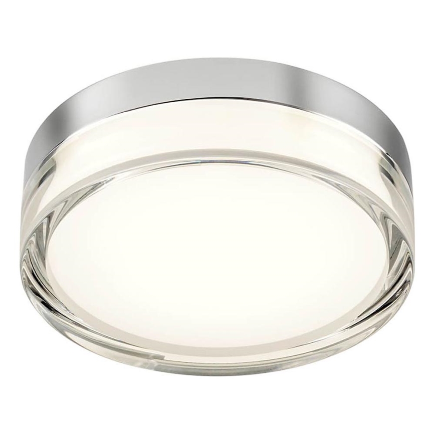 Redo 01-3725 - Светильник для ванной комнаты потолочный LED FRISBI LED/8W/230V диам. 15 см CRI 90 IP44 глянцевый хром