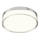 Redo 01-3727 - Светодиодный потолочный светильник для ванной комнаты FRISBI LED/12W/230V диаметр 23 см CRI 90 3000/4000K IP44 блестящий хром