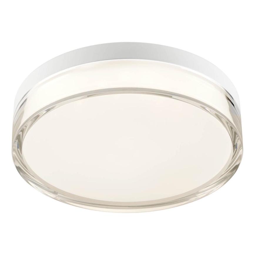 Redo 01-3731 - Светодиодный потолочный светильник для ванной комнаты FRISBI LED/12W/230V диам. 23 см CRI 90 3000/4000K IP44 белый