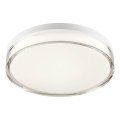Redo 01-3732 - Светодиодный потолочный светильник для ванной комнаты FRISBI LED/18W/230V диам. 28 см CRI 90 3000/4000K IP44 белый