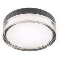 Redo 01-3733 - Світильник для ванної кімнати на стелю FRISBI LED/8W/230V діам. 15 см CRI 90 IP44 чорний