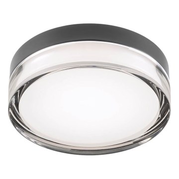 Redo 01-3733 - Світлодіодний стельовий світильник для ванної кімнати FRISBI LED/8W/230V діаметр 15 см CRI 90 IP44 чорний