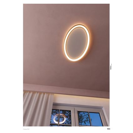 Redo 01-3810 - диммируемый потолочный светильник NOBU LED/80W/230V 3000/4000K CRI 90 золотой