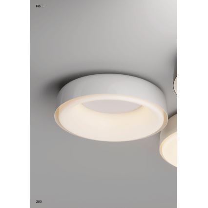 Redo 01-3941 - LED стельовий світильник DIP LED/40W/230V 2700/3000/4000/5000/6500K CRI 90 діам. 62,4 см білий