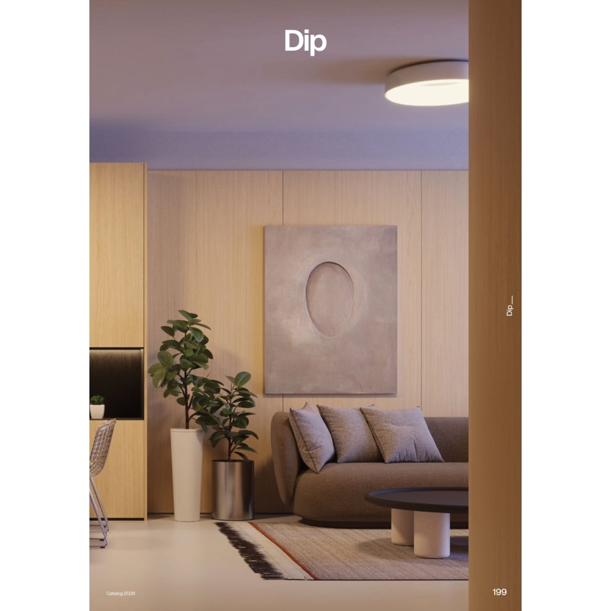 Redo 01-3941 - LED потолочный светильник DIP LED/40W/230V 2700/3000/4000/5000/6500K CRI 90 диаметр 62,4 см белый