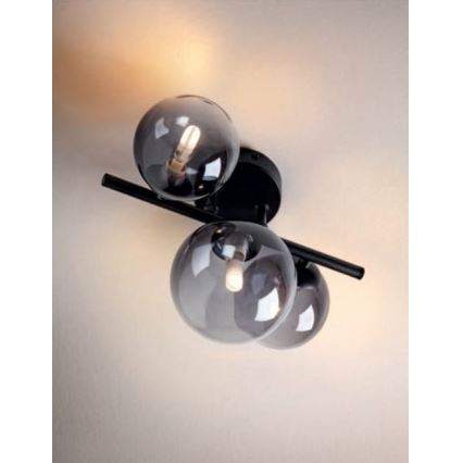 Redo 01-3988 - Пристельова люстра ASTRA 3xG9/8W/230V чорний