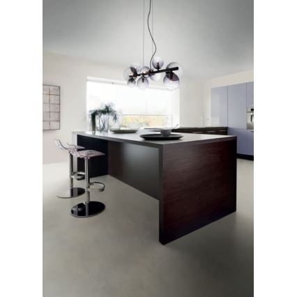 Redo 01-3989 - Підвісна люстра ASTRA 9xG9/8W/230V чорний